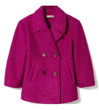 ABRIGO TWINSET MAGENTA